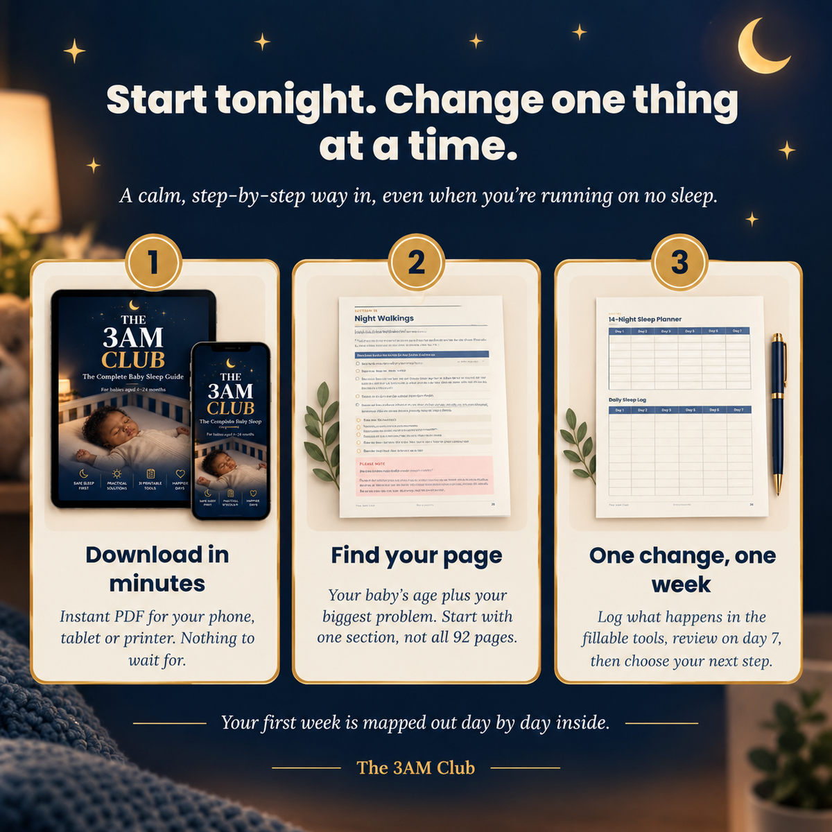 The 3am Club: The Complete  Baby Sleep Guide